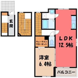 清原地区市民センター前駅 徒歩34分 3階の物件間取画像